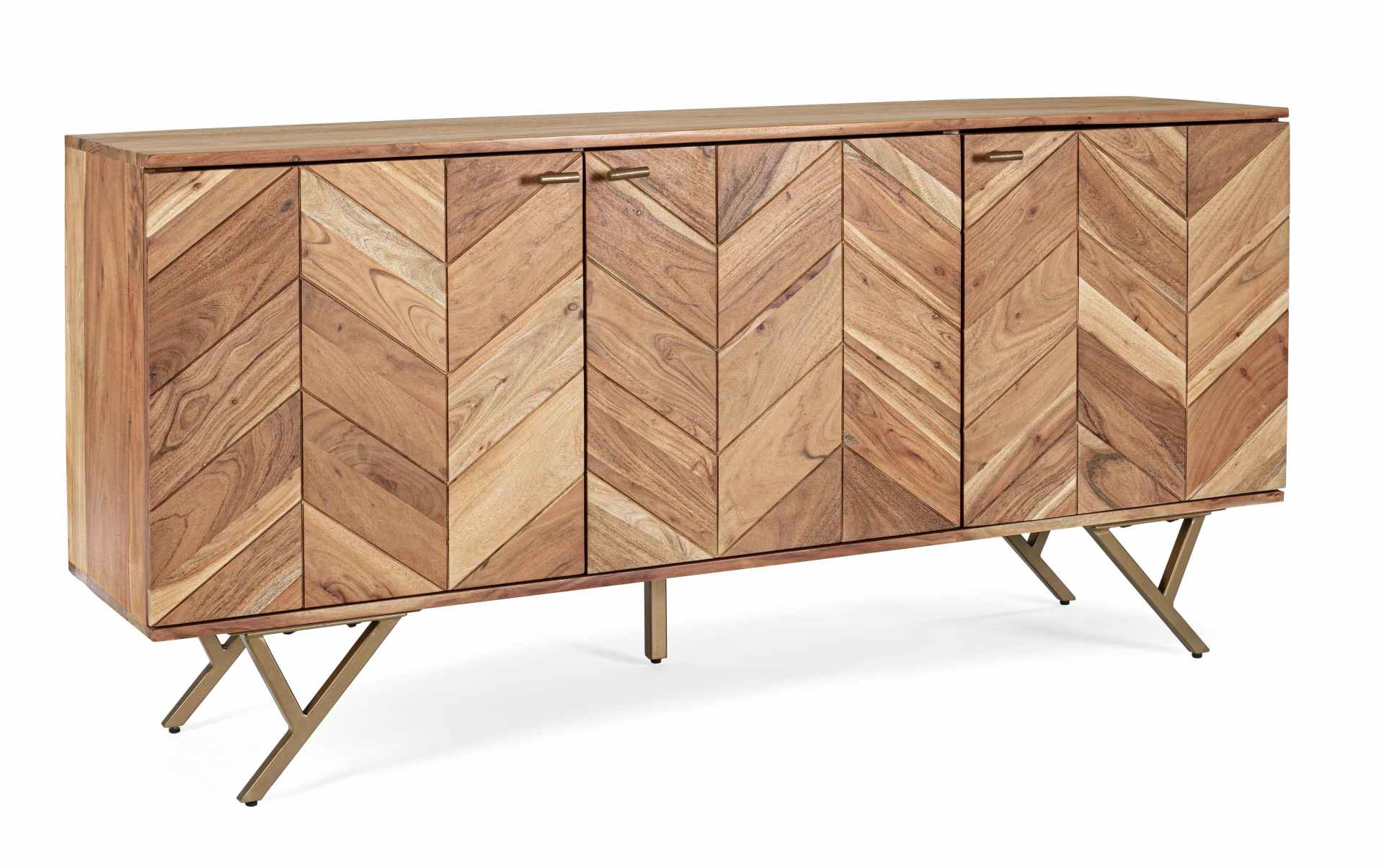 Sideboard Raida aus Akazienholz, 160 cm