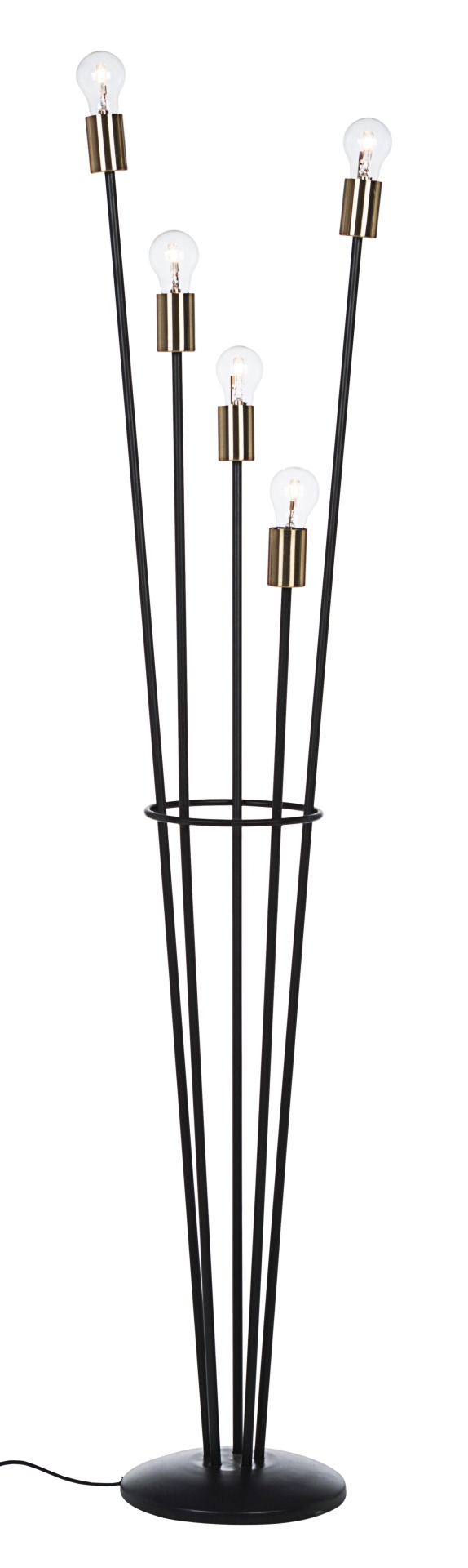 Stehleuchte Fackel aus Metall, 155 cm Stehleuchte Fackel aus Metall, 155 cm