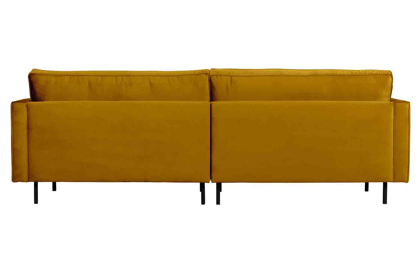 Sofa Rodeo Classic 3 Sitzer Samt, Ocker