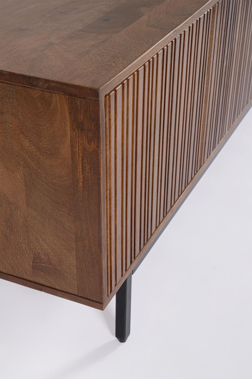 TV Board Tadita aus Mangoholz, 140 cm