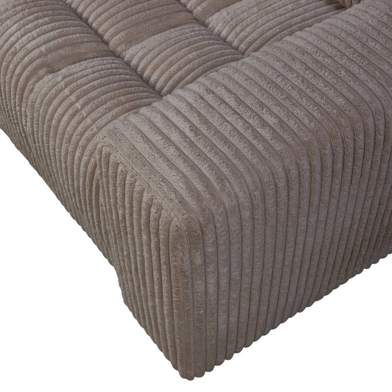 Loveseat Date mit Cordbezug, Mud