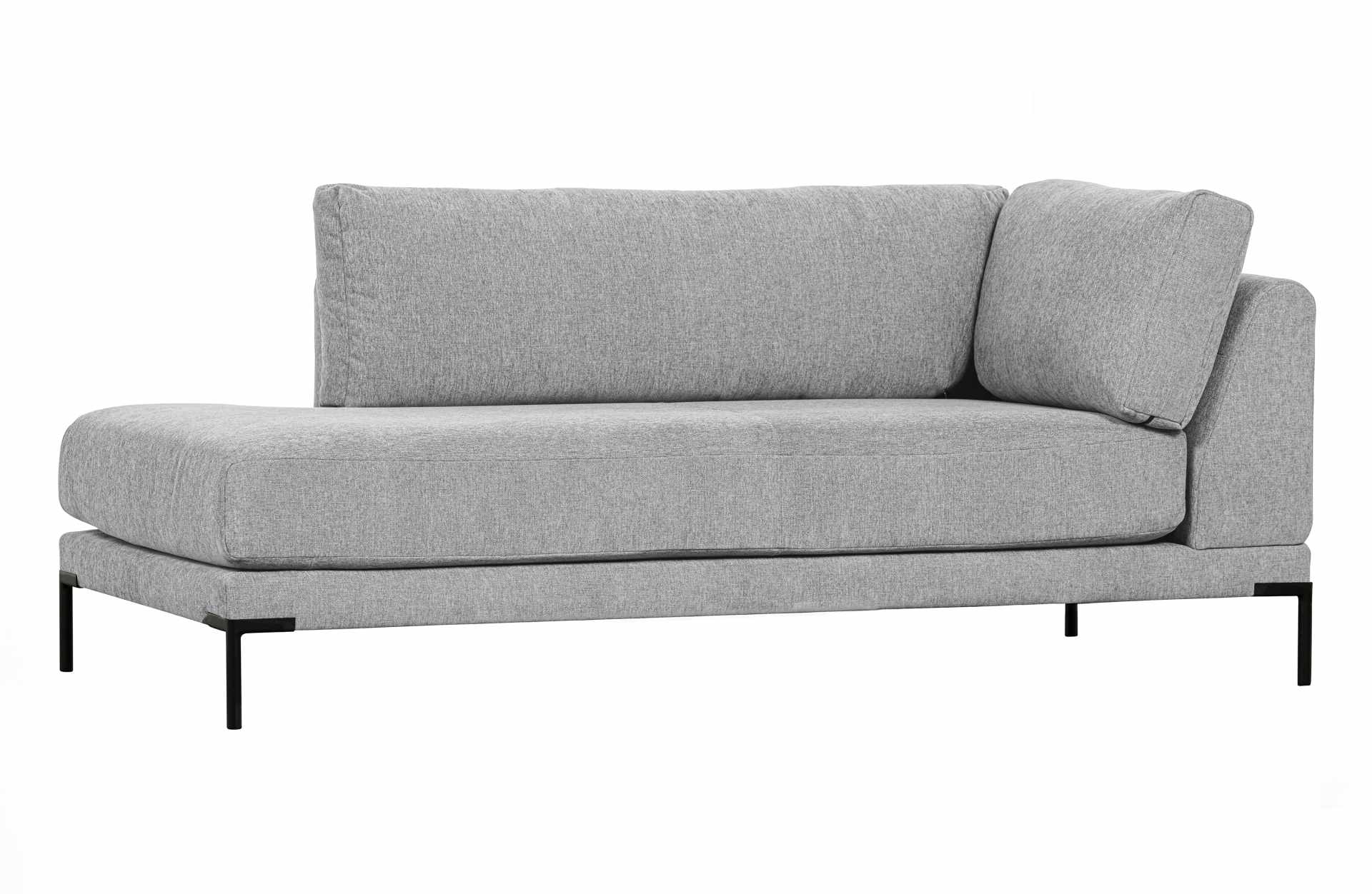 Modulsofa Couple Lounge Element Links, Hellgrau