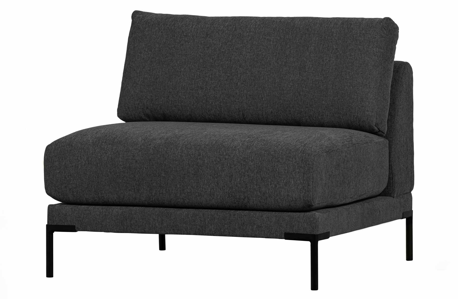 Modulsofa Couple Loveseat Element, Dunkelgrau