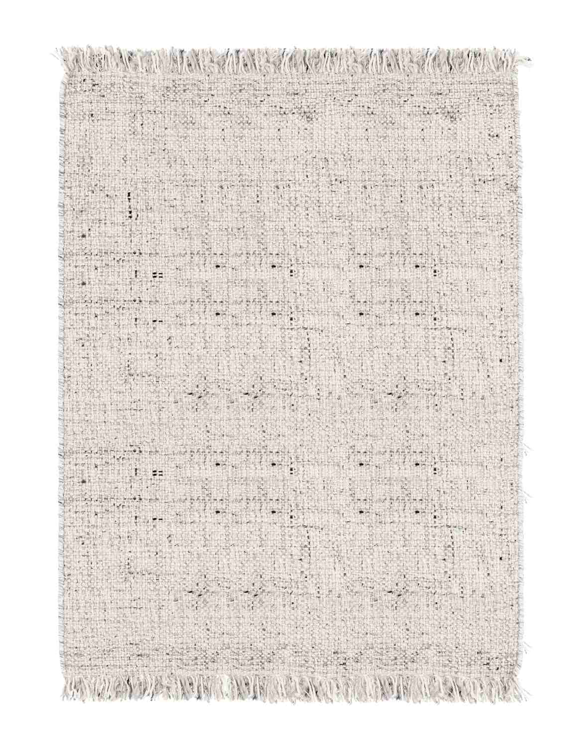 Teppich Senuri aus Wolle Beige, 140x200 cm