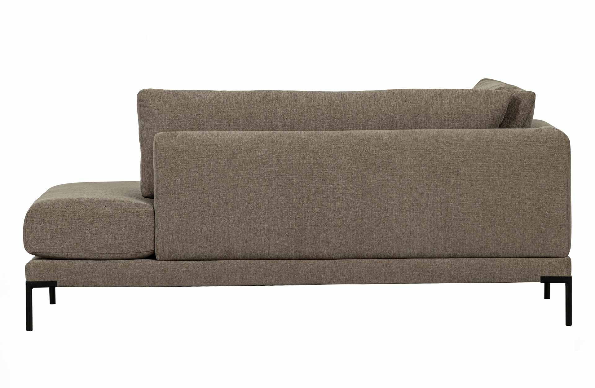 Modulsofa Couple Lounge Element Rechts, Taupe