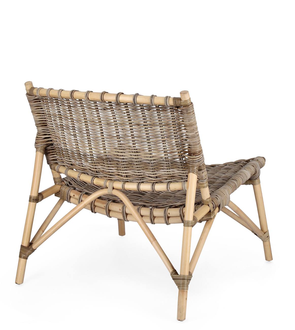 Sessel Tarifa aus Rattan, Natur