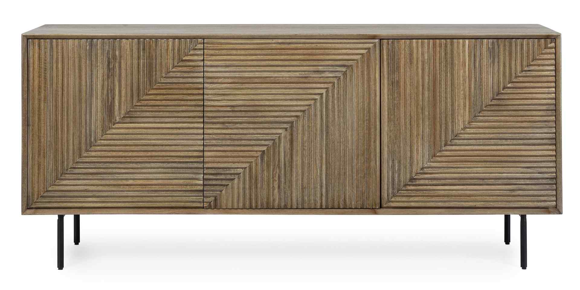 Sideboard Darsey aus Mangoholz, 184 cm