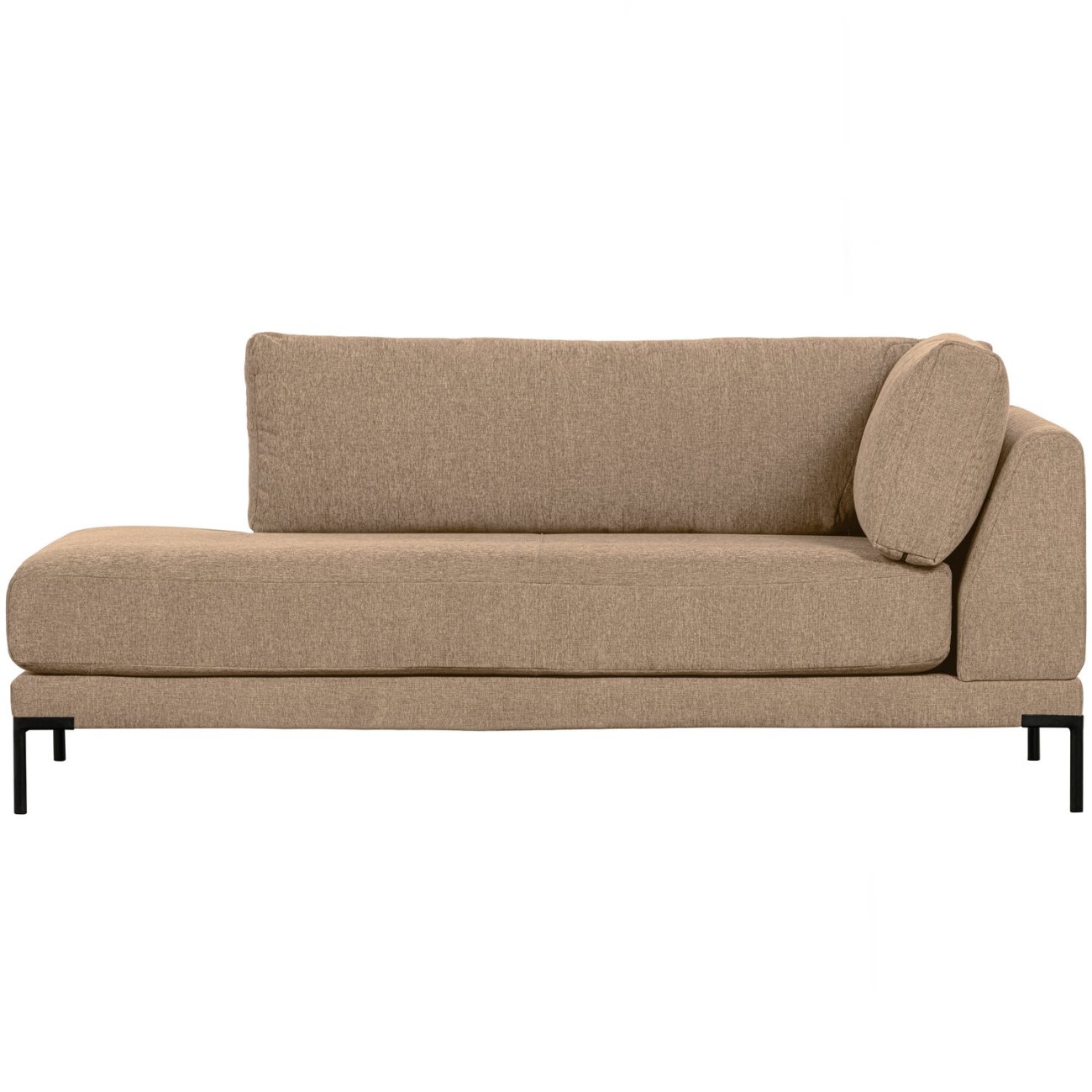 Modulsofa Couple Lounge-Element Links, Butter