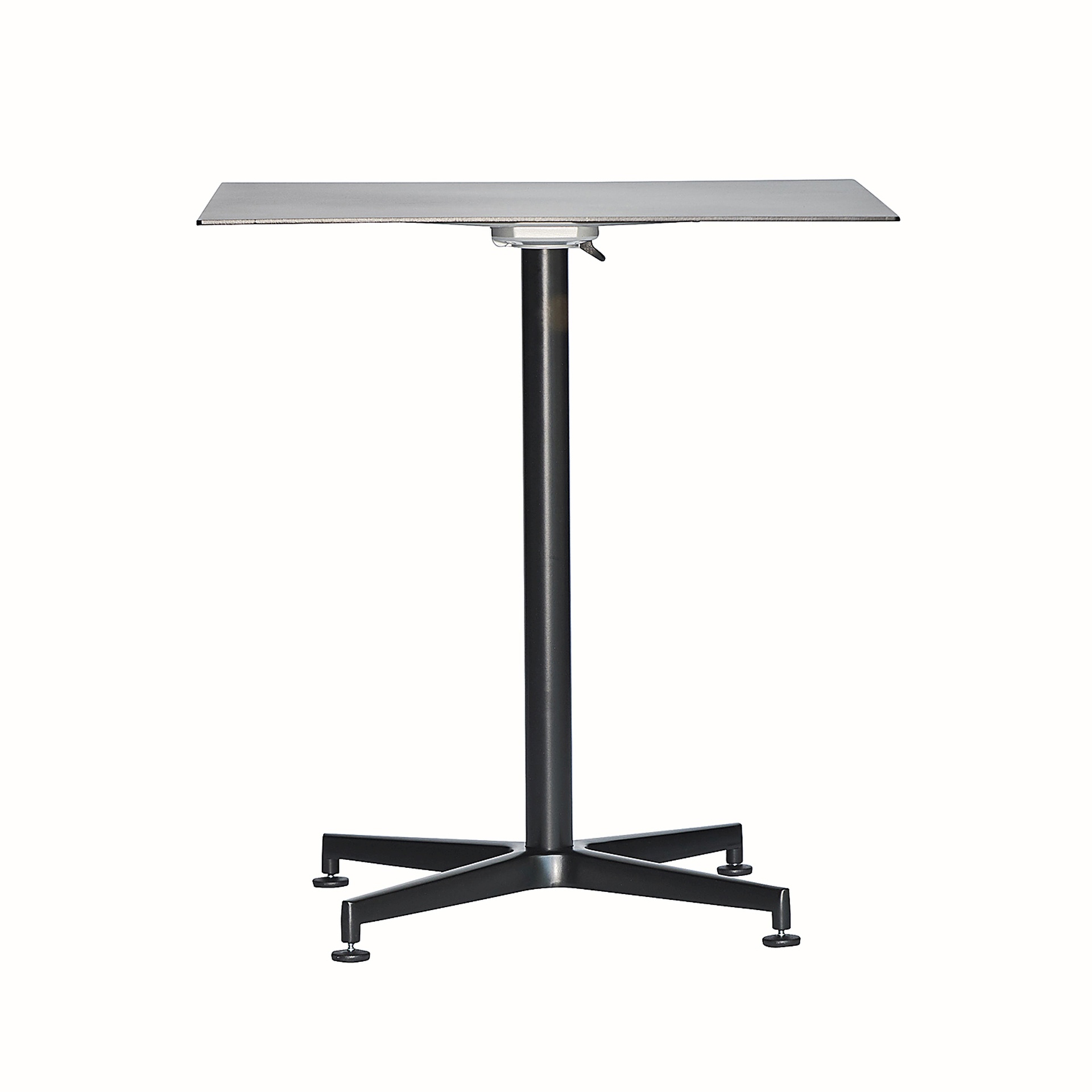 Klapptisch Vega aus Aluminium, Schwarz Klapptisch Vega aus Aluminium, Schwarz
