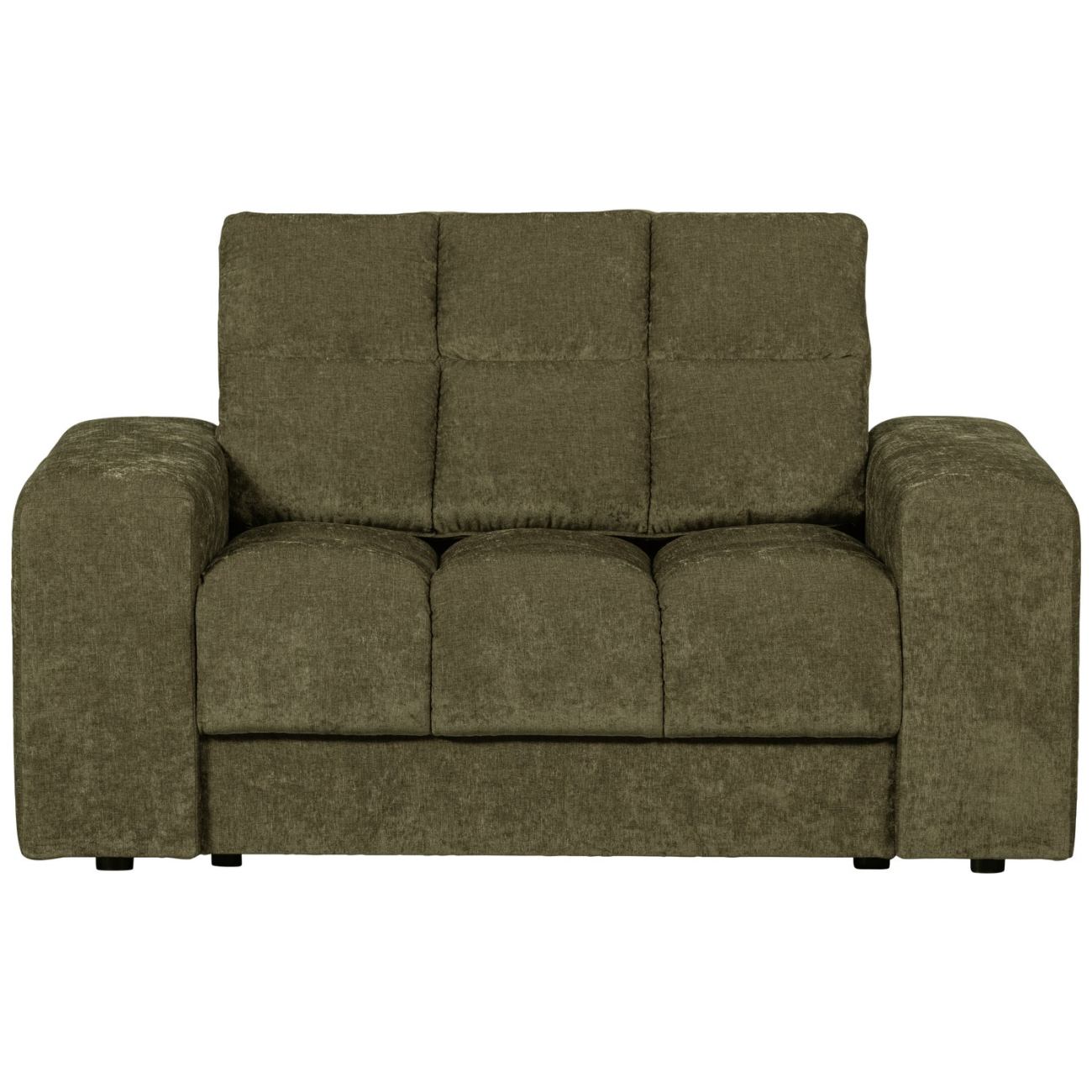 Loveseat Date aus Webstoff, Grün