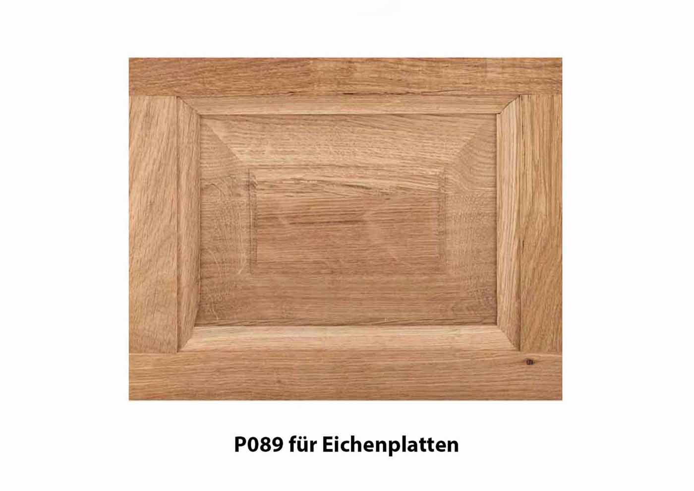 Sideboard Landhaus aus Kiefernholz, 6 Schubladen, 2 Türen, mit Eichenplatte