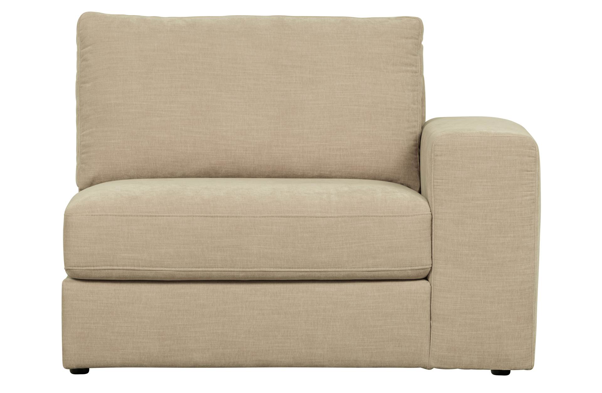 Modulsofa Family 1-Seat Element Rechts, Sand