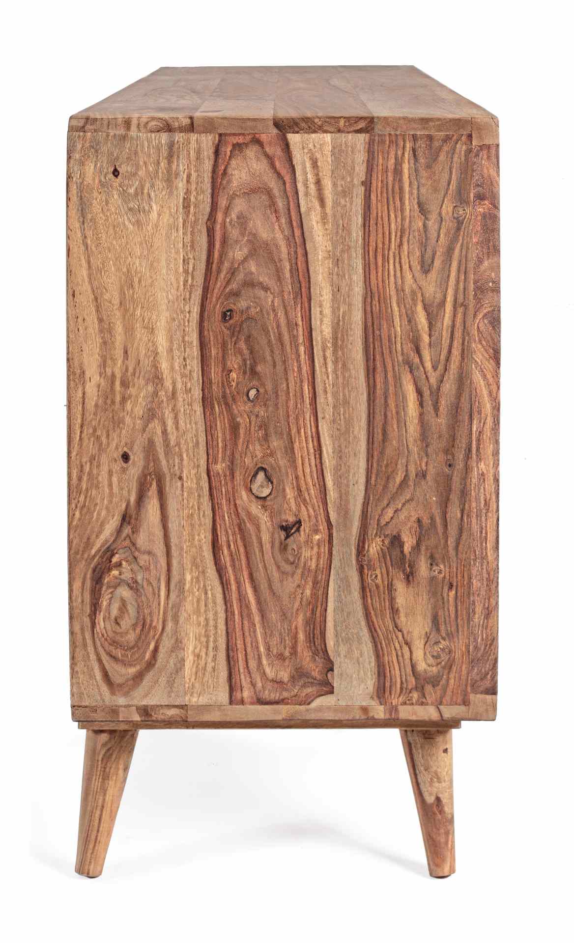 Sideboard Kant aus Sheeshamholz, 132 cm