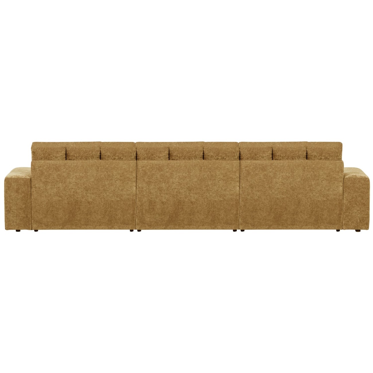 Chaiselongue Date aus Webstoff Links, Gold