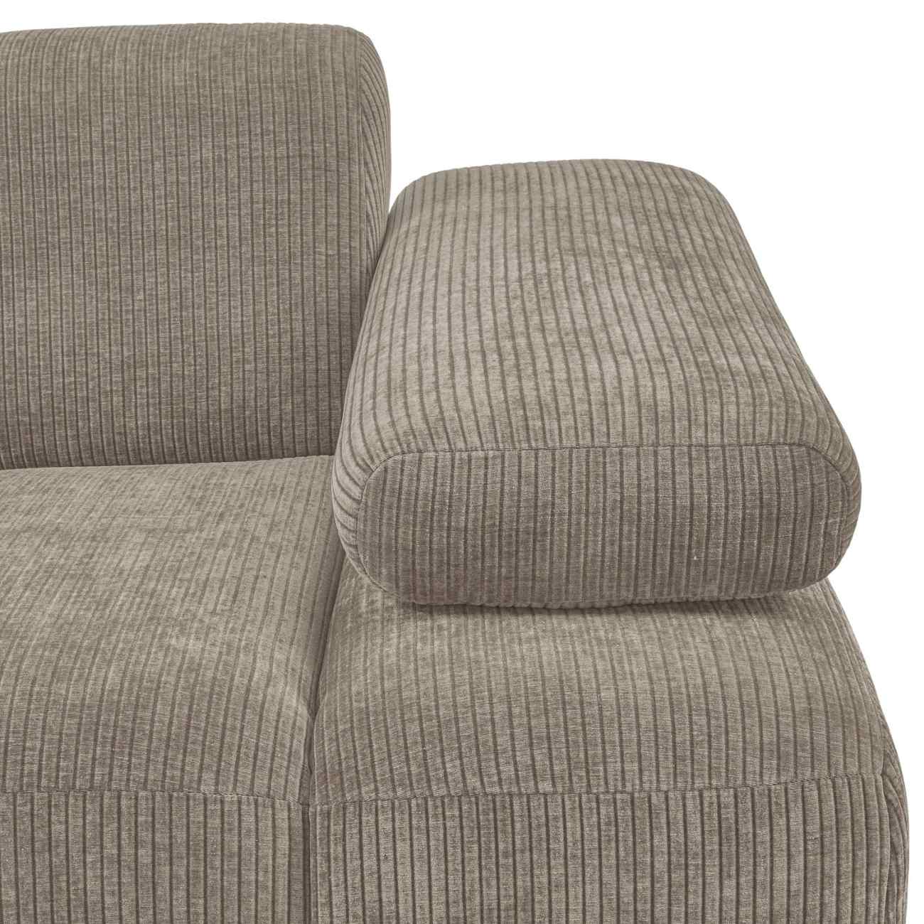 Modulsofa Mojo Flachcord 1er Arm-Rechts, Sand