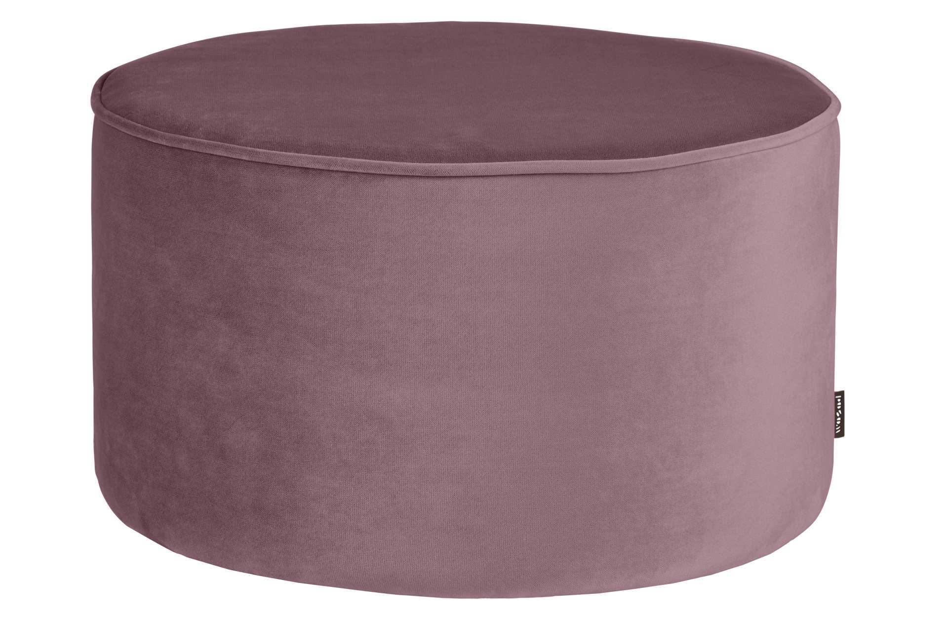 Hocker Sara Samt, Ø 60 cm Lila