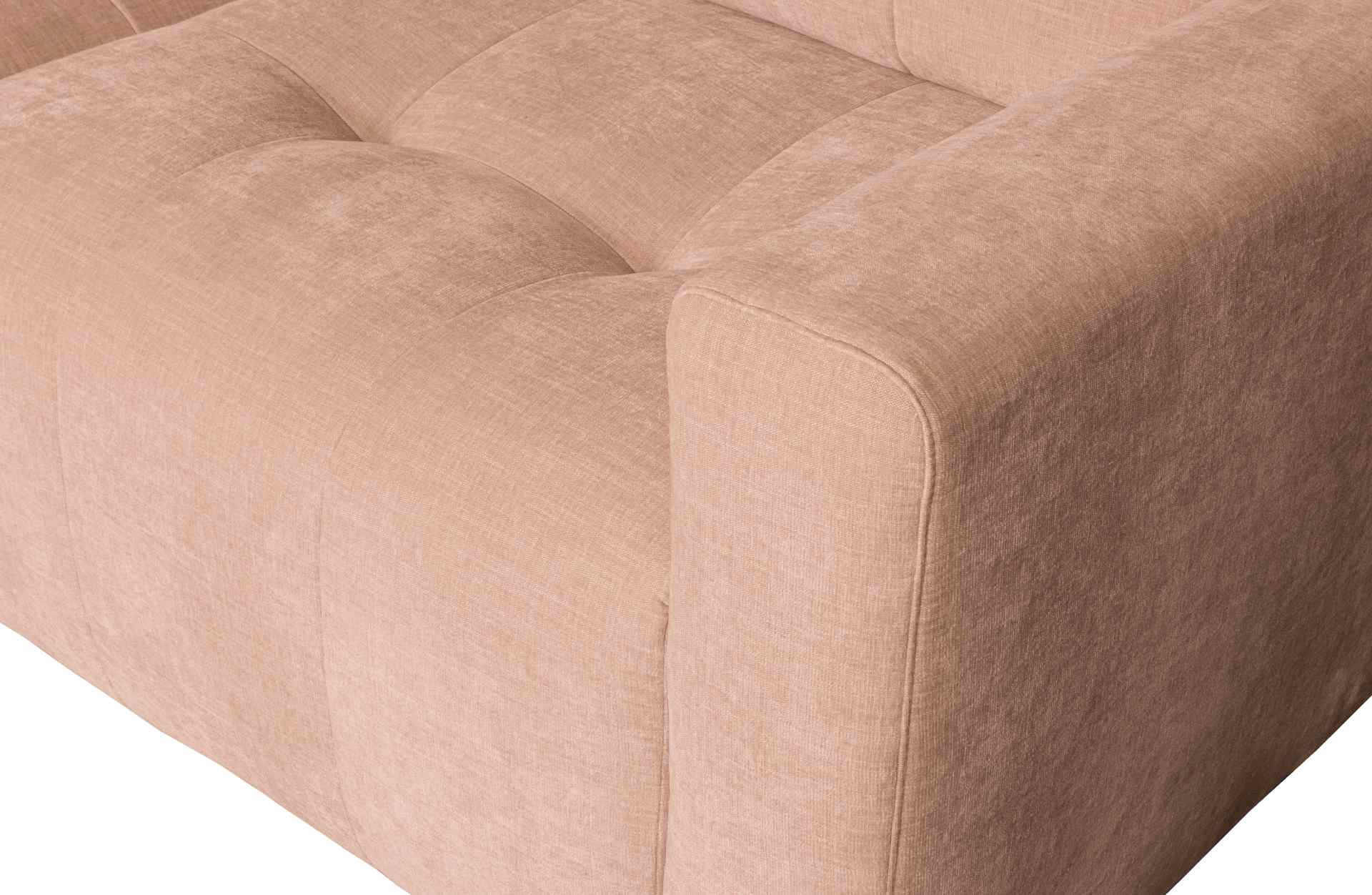 Chaise Lounge Bar aus gewebten Stoff Links, Rosa