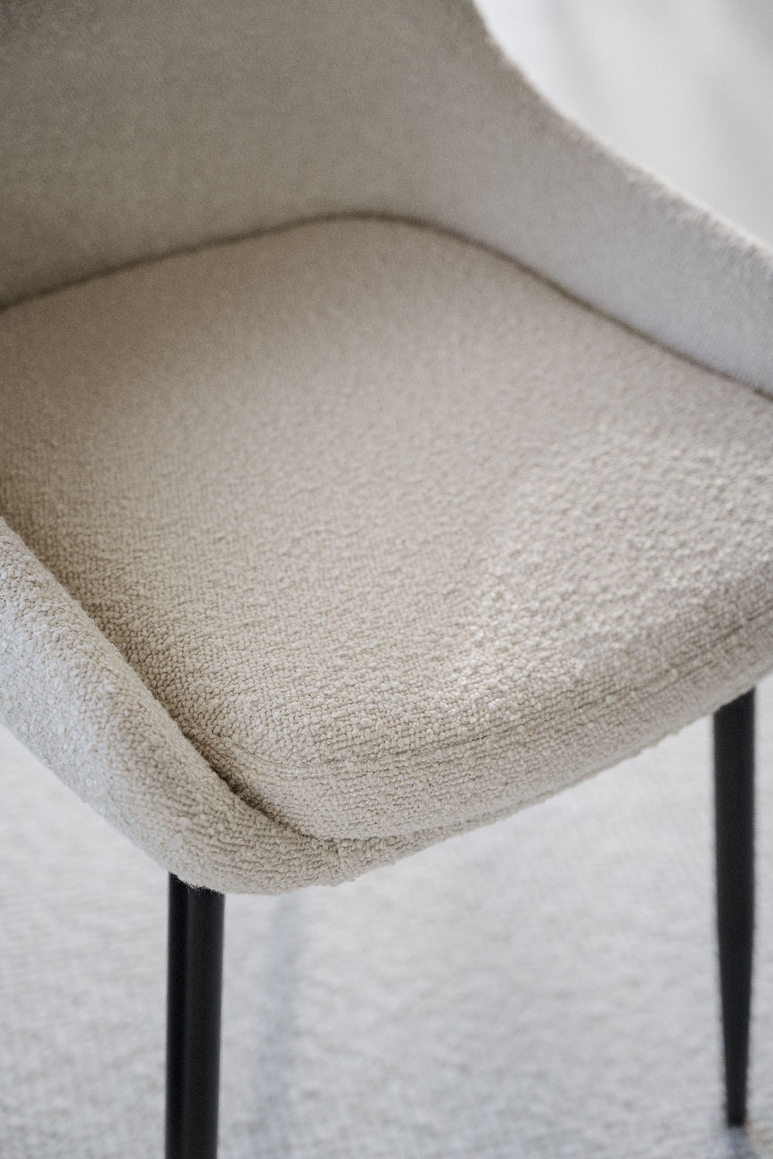 Stuhl Sierra Boucle Beige