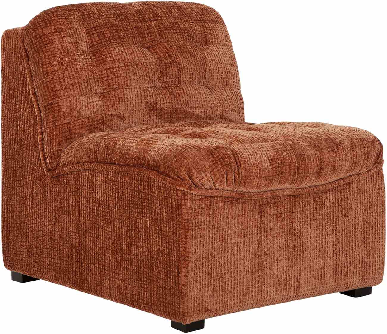 Sessel Liberty aus Stoff, Cinnamon