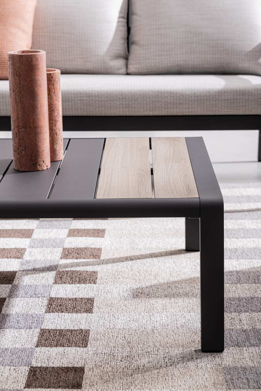 Garten-Set Elna 4er Gruppe, Anthrazit