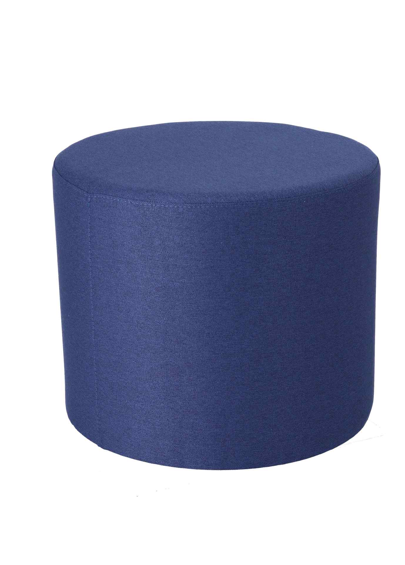 Pouf Rondo Ø 50 cm, Blau