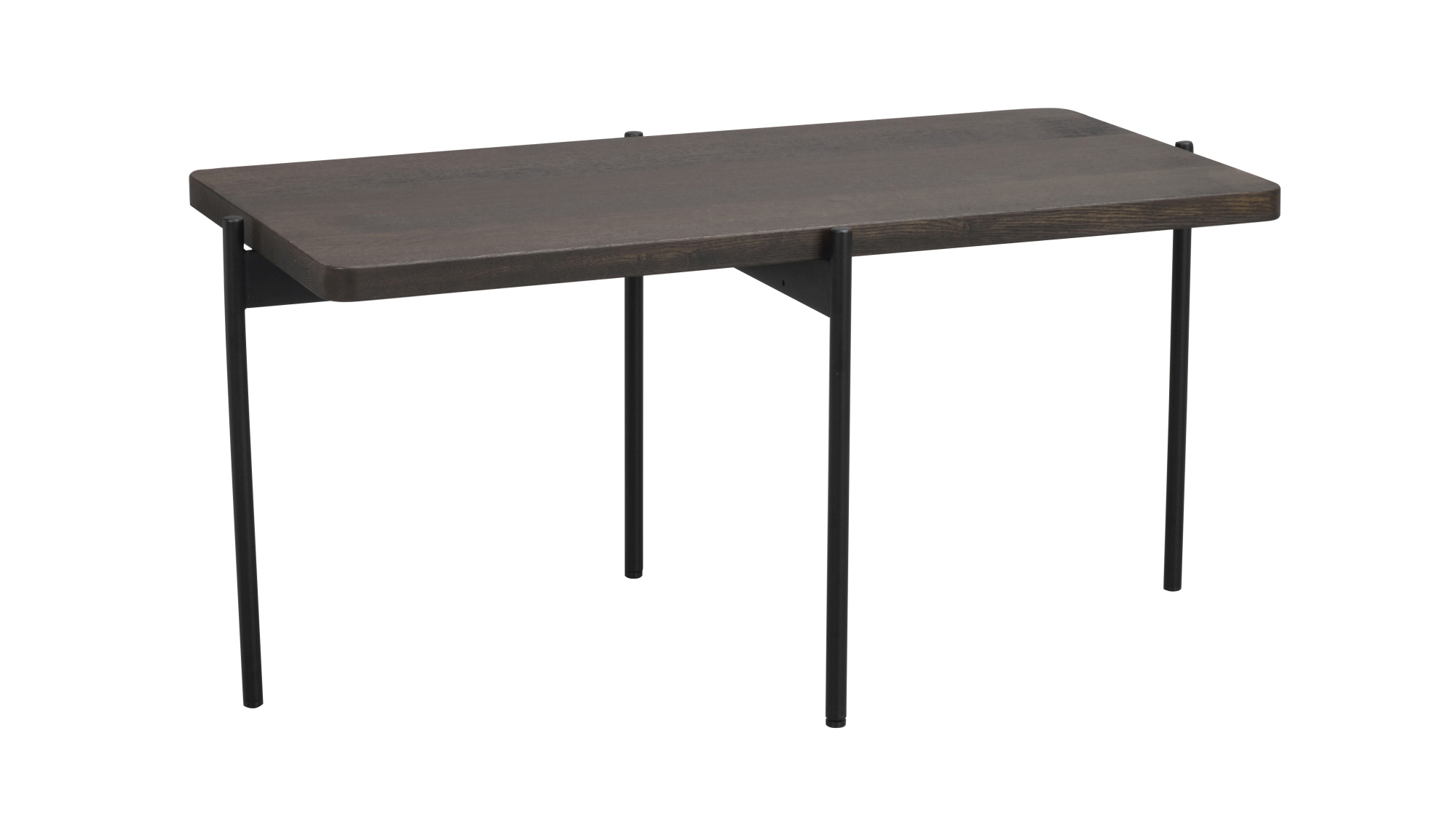 Couchtisch Shelton, Eiche Braun, 95x50cm