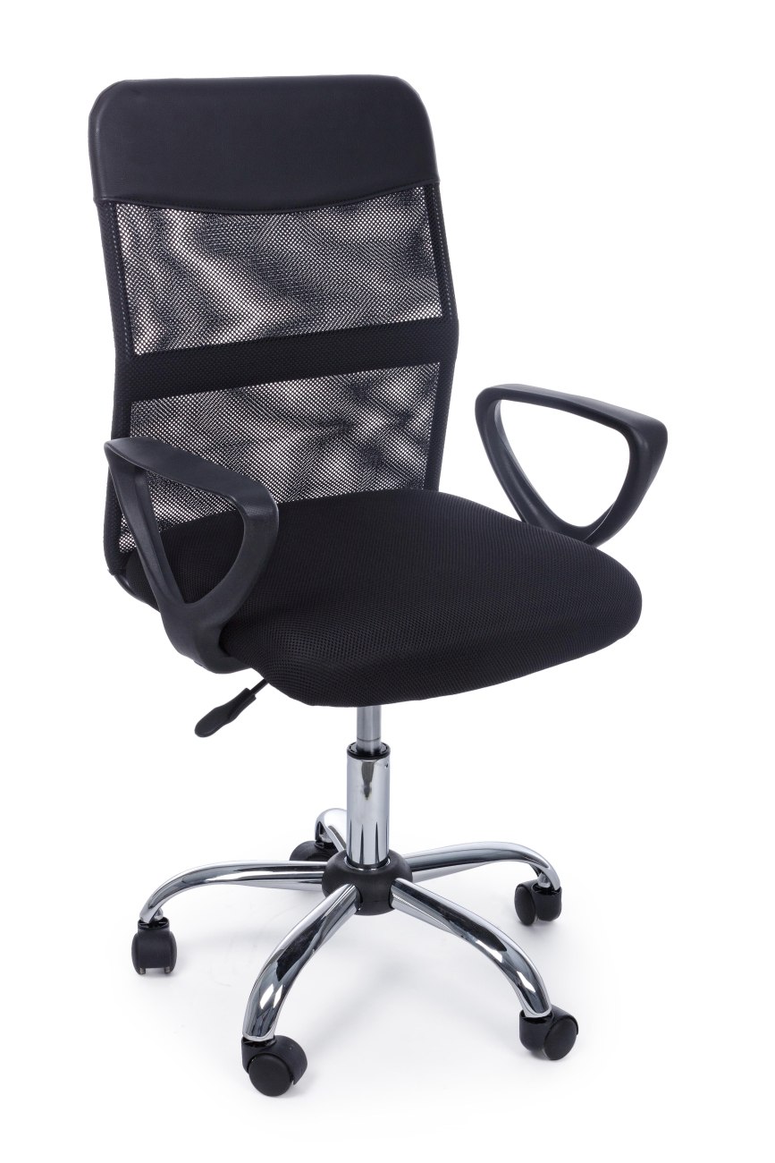 Bürostuhl Nairobi mit Armlehne, Schwarz Bürostuhl Nairobi mit Armlehne, Schwarz
