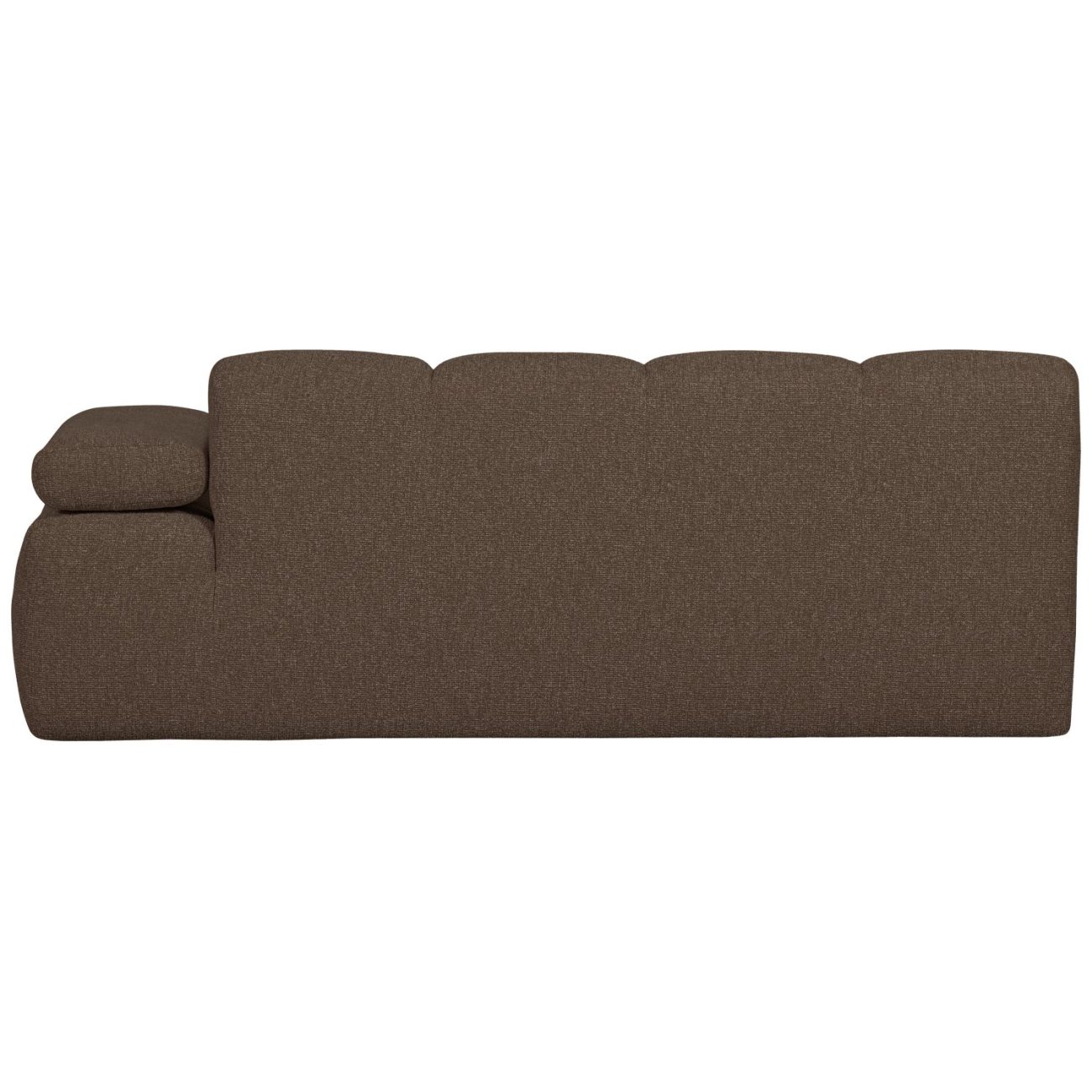 Modulsofa Mojo Boucle 2er Arm-Rechts, Braun