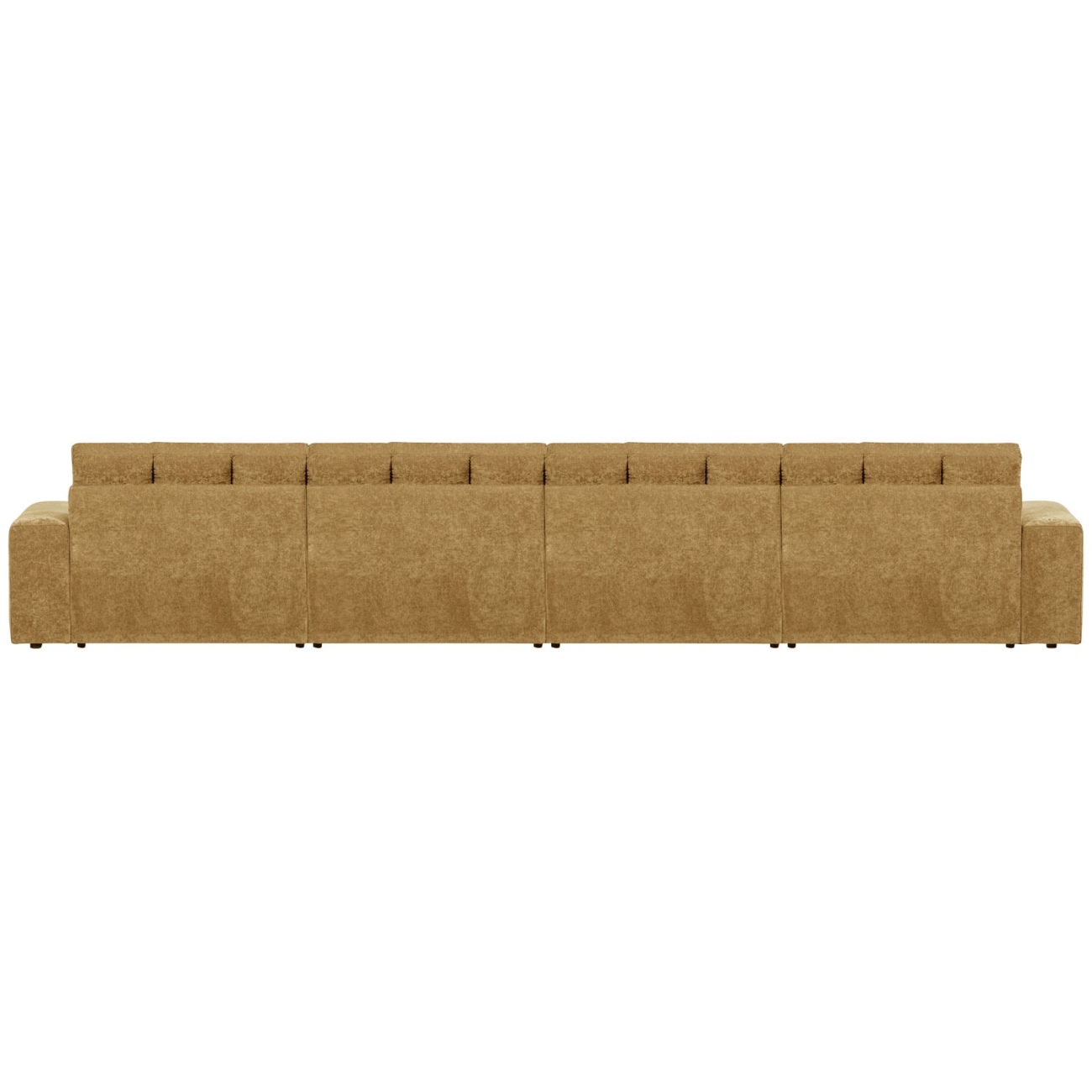 Sofa Date 4-Sitzer aus Webstoff, Gold