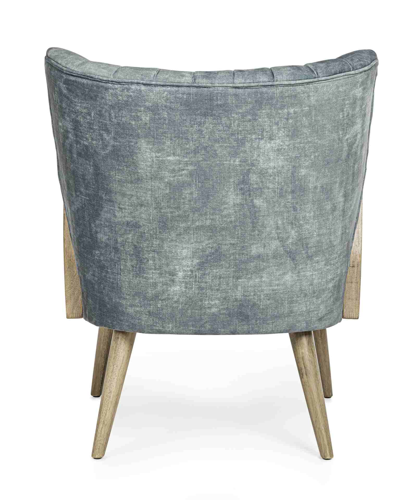 Sessel Virna mit Stoff-Bezug, Blau