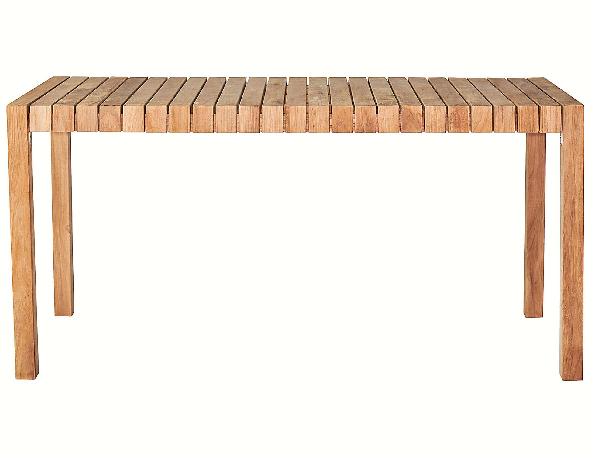 Gartentisch Manti aus Teakholz, 152x85 cm