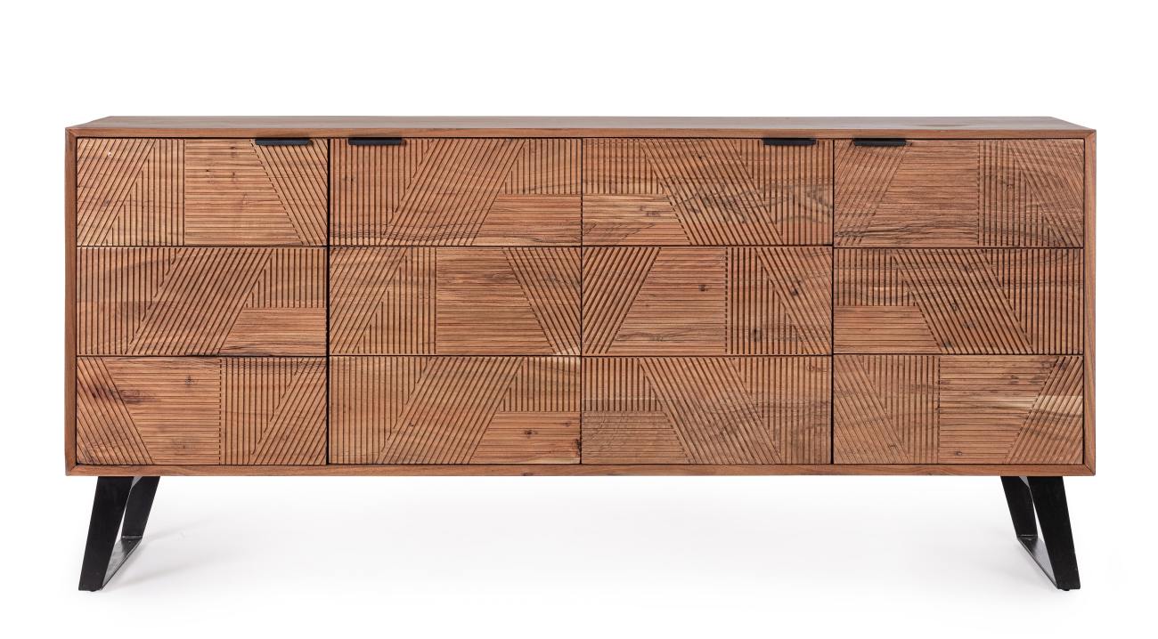 Sideboard Isar aus Akazienholz, 175 cm