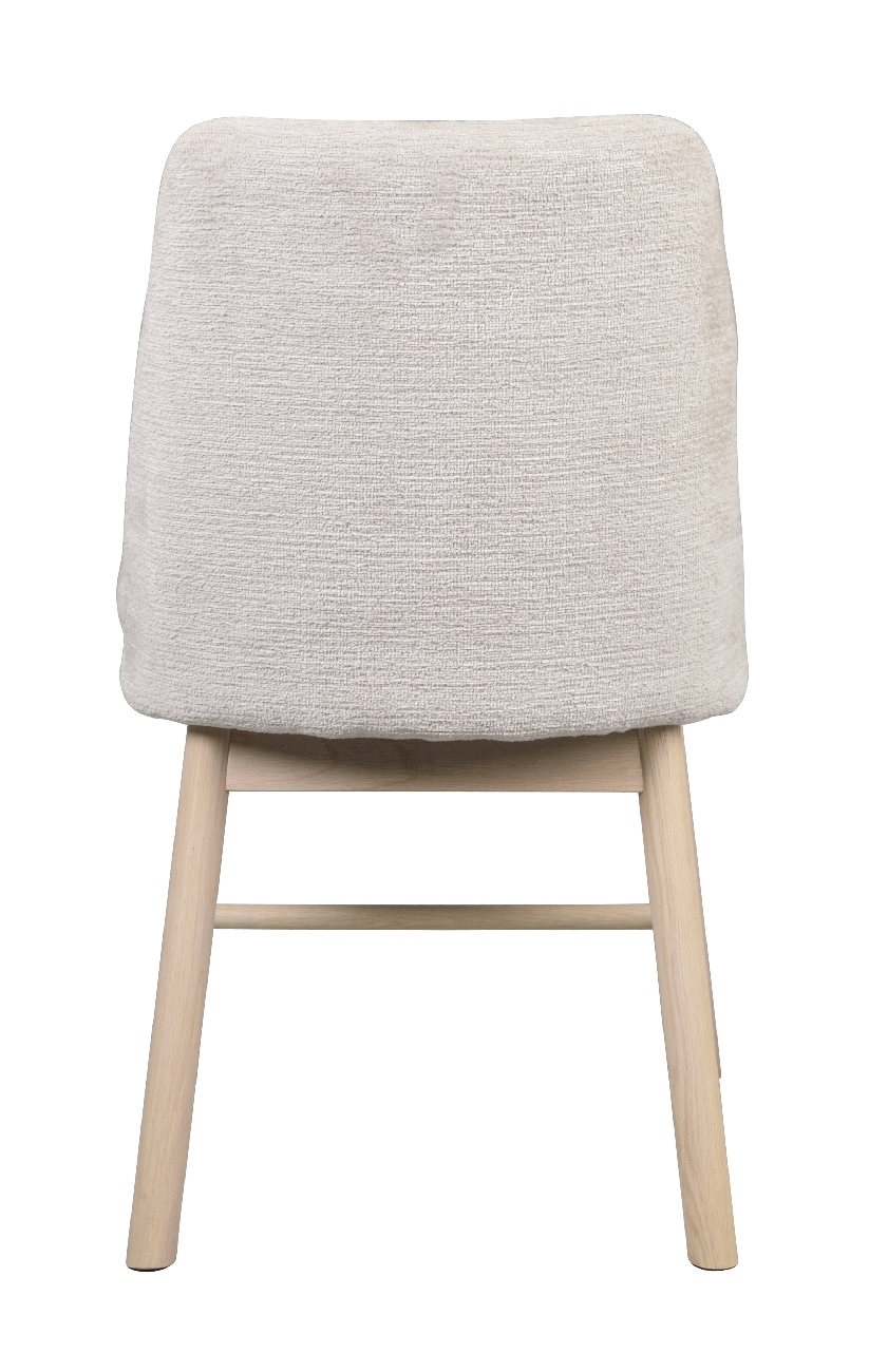 Stuhl Amesbury Beige, Gestell Eiche hell