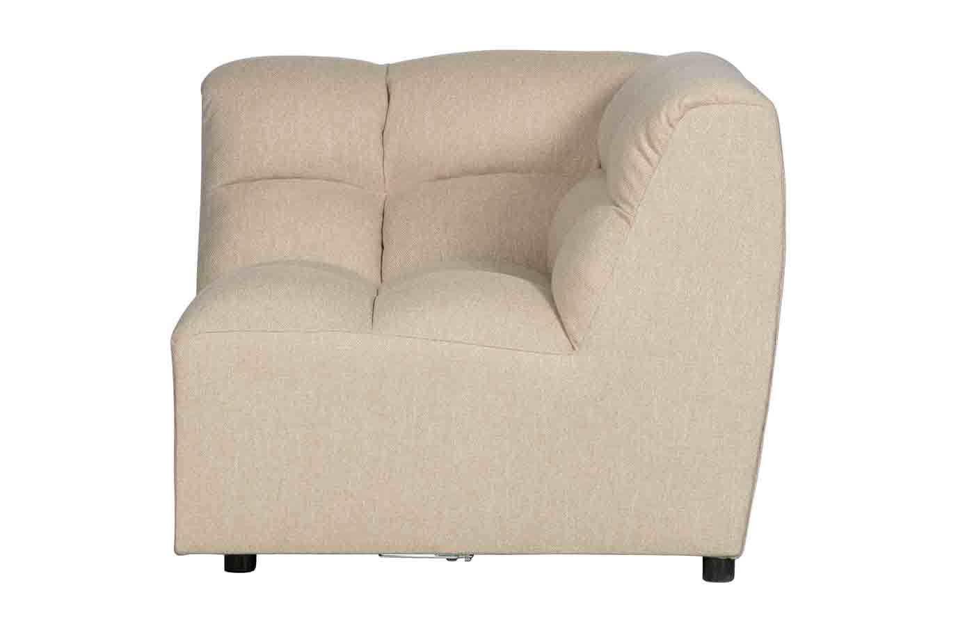 Modulsofa Pepper Eckelement, Sand