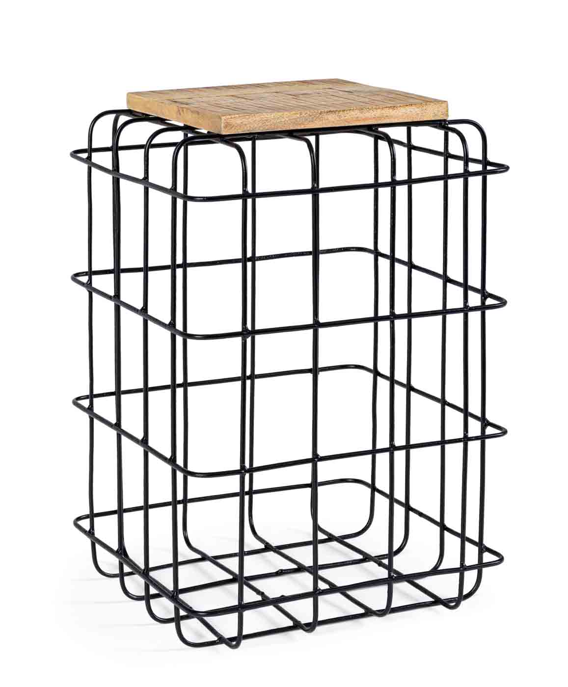 Couchtisch Trellis aus Mangoholz, 35 cm