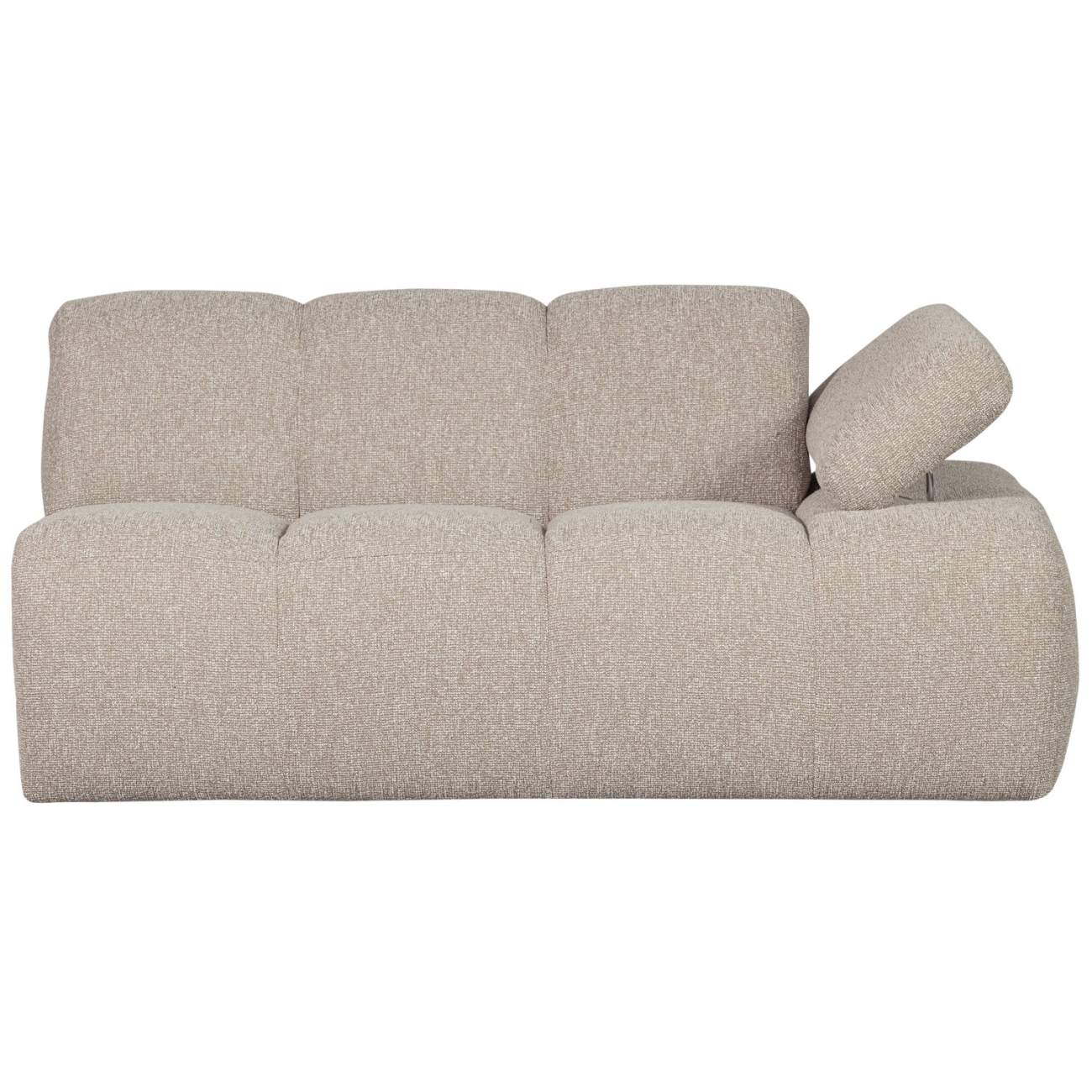 Modulsofa Mojo Boucle 1,5er Arm-Rechts, Beige