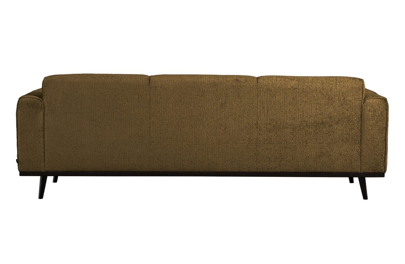 Sofa Statement aus Struktursamt 230 cm, Brass