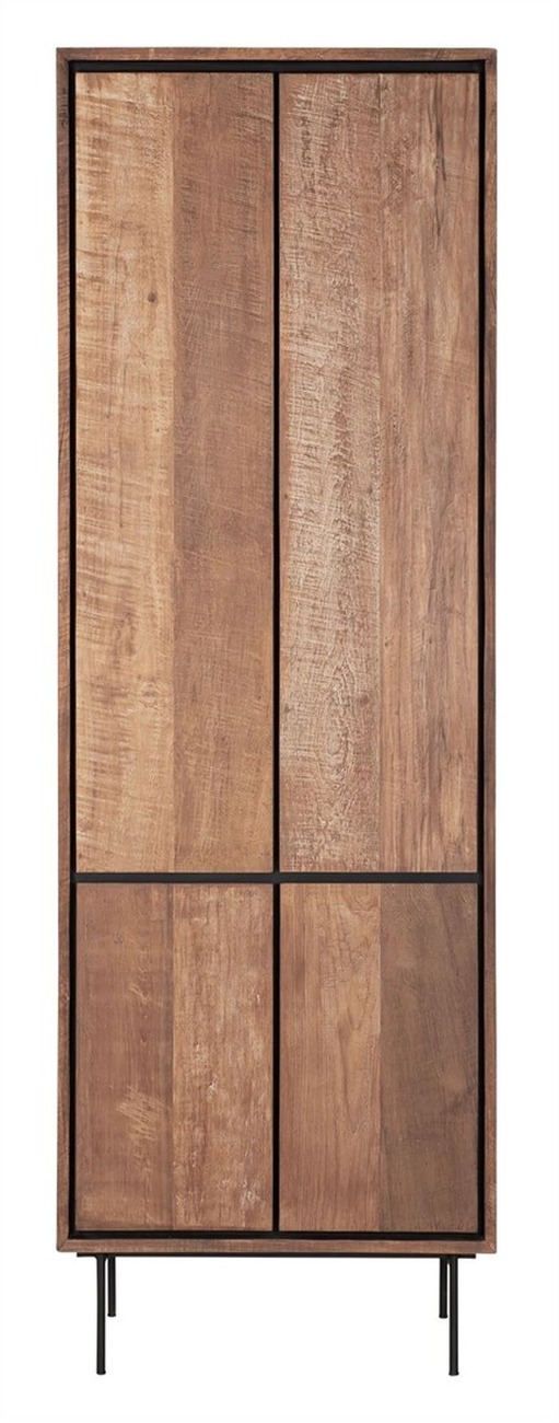 Schrank Metropole aus recyceltem Teakholz, 70 cm