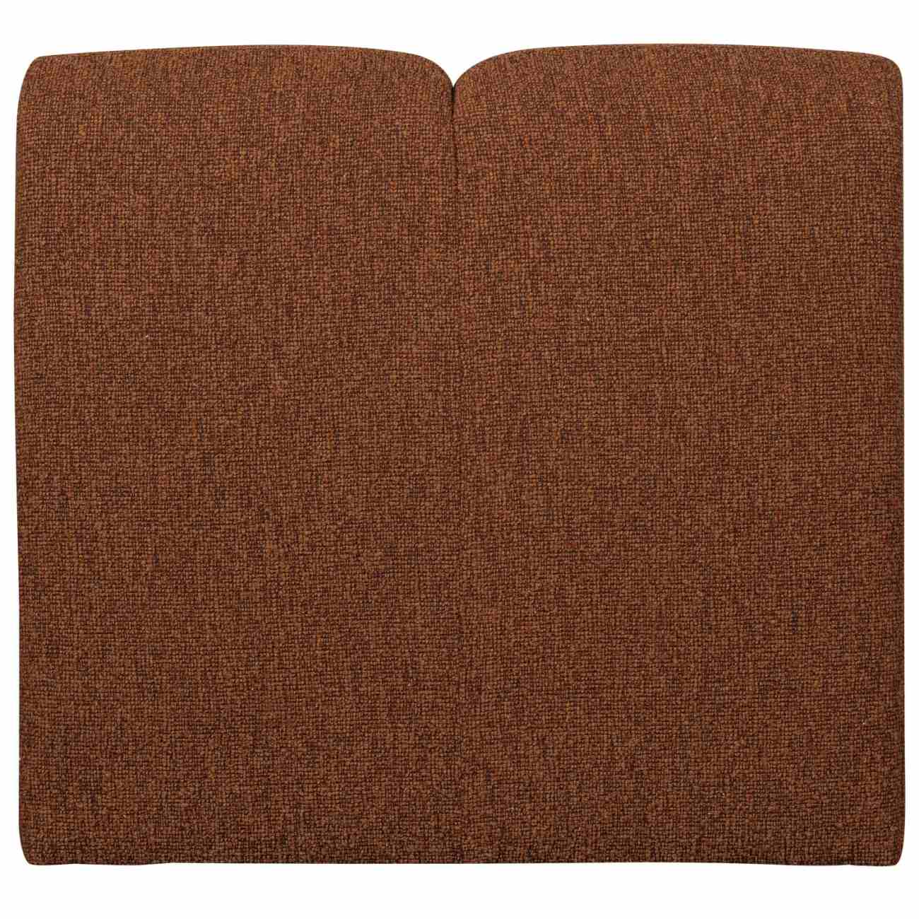 Modulsofa Mojo Boucle Einzel-Element, Rostbraun