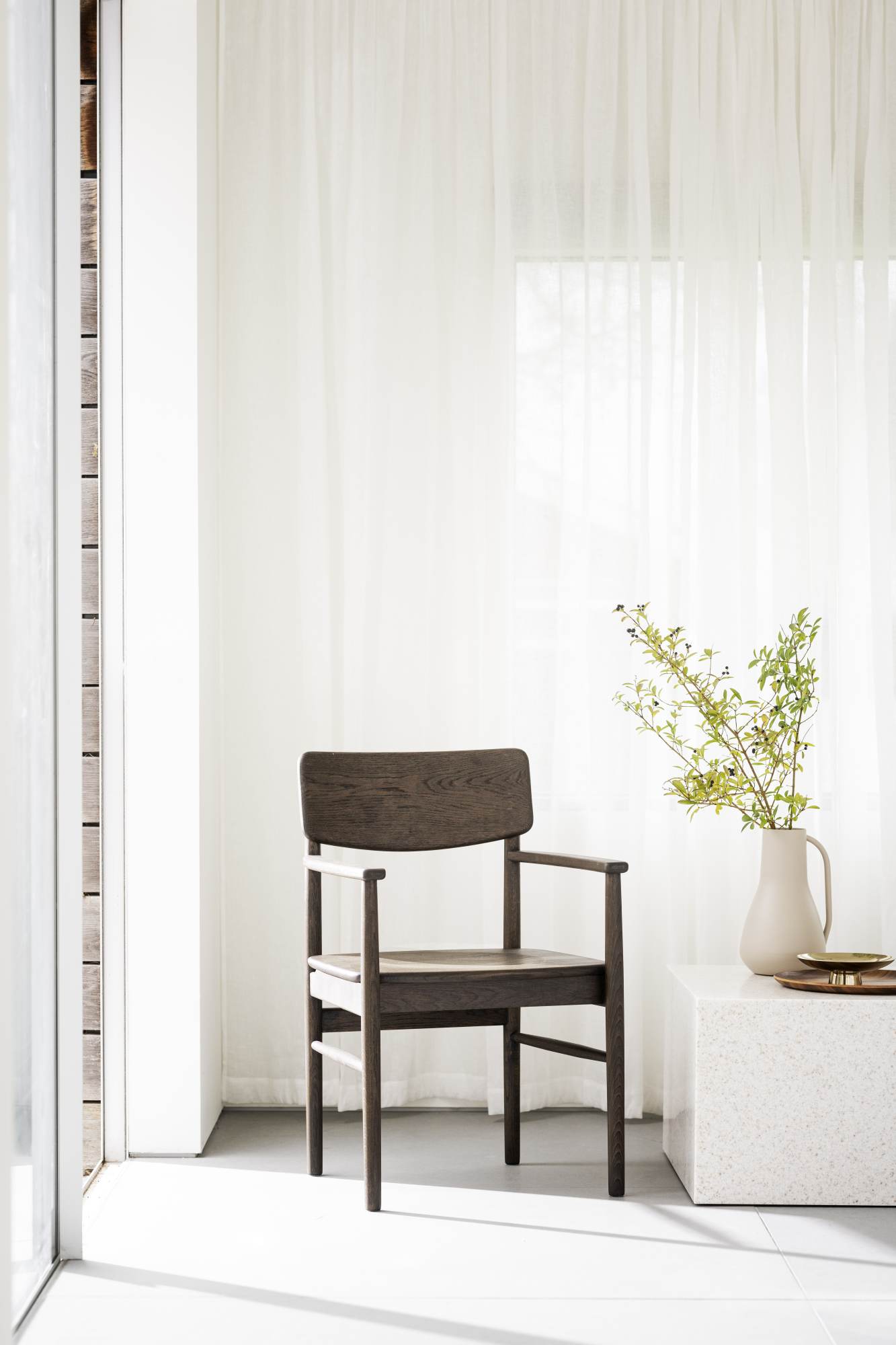 Stuhl Maidstone Eiche, Braun – modernes Design trifft Komfort.