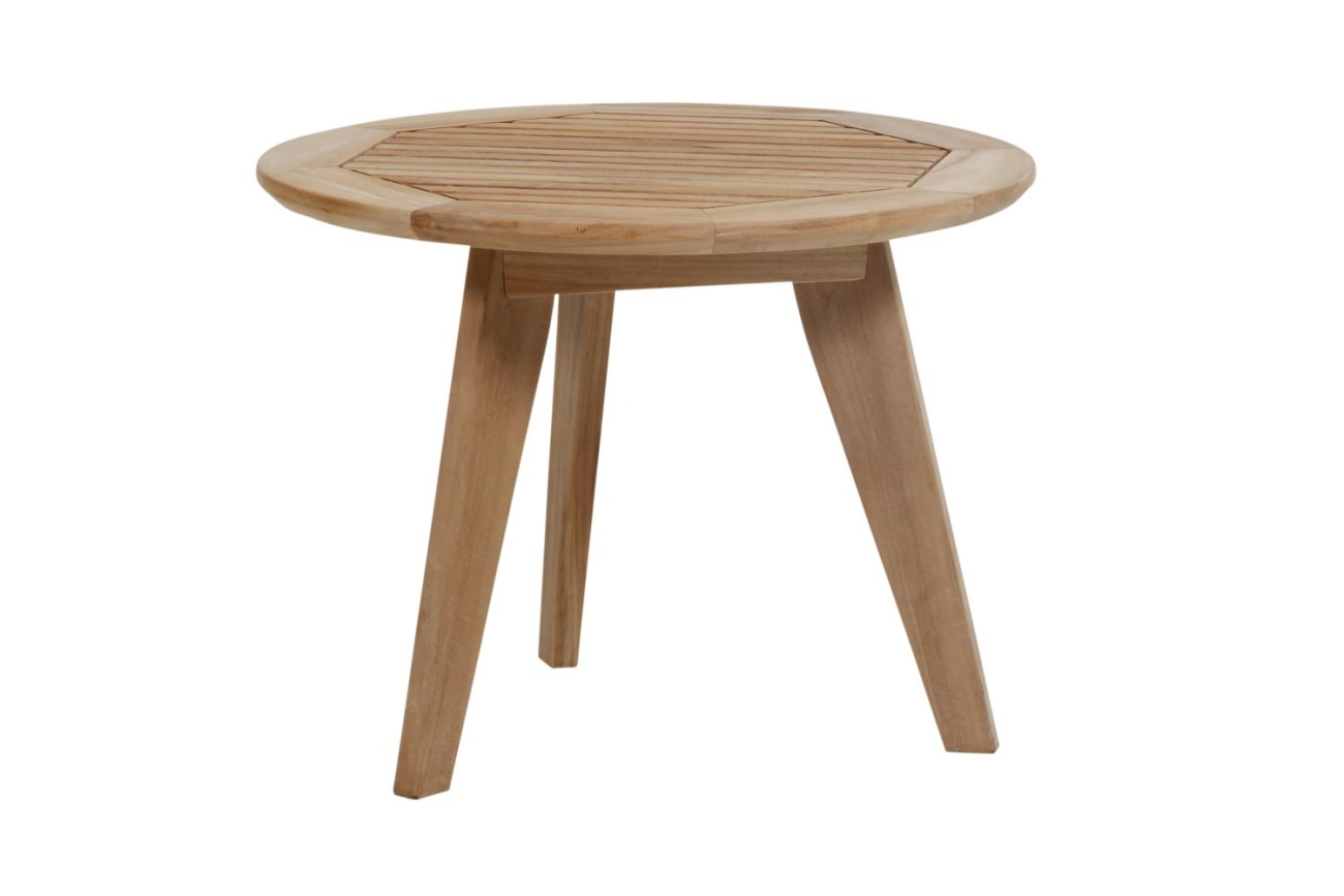 Gartencouchtisch Kastos aus Teakholz, Ø 60 cm Gartencouchtisch Kastos aus Teakholz, Ø 60 cm