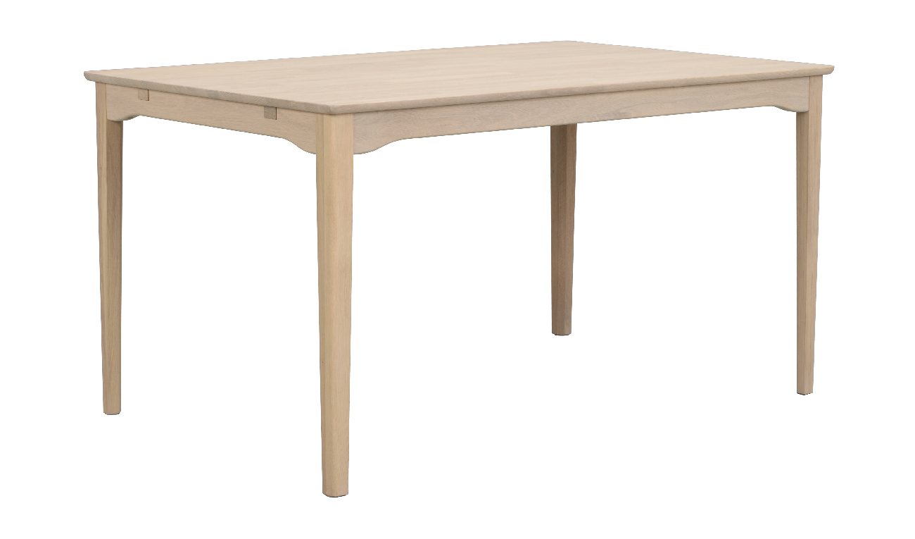 Esstisch Markham 140x90cm, Eiche Weiß pigmentiert