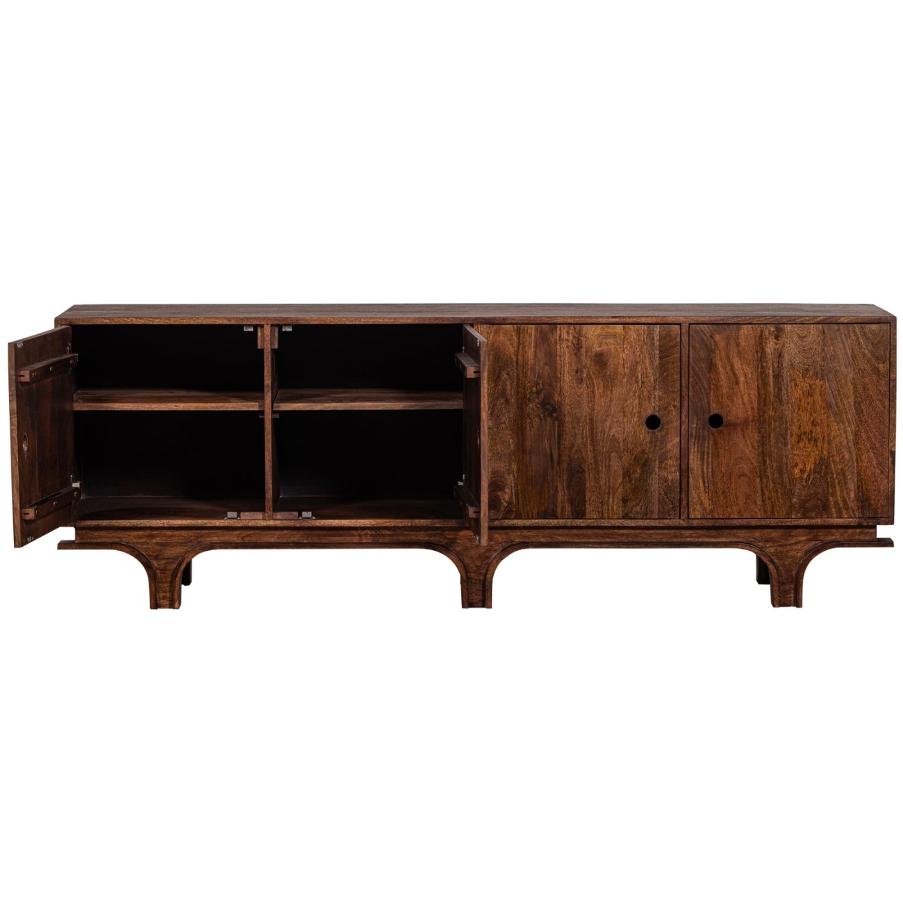 Sideboard Staes aus Mangoholz 200 cm