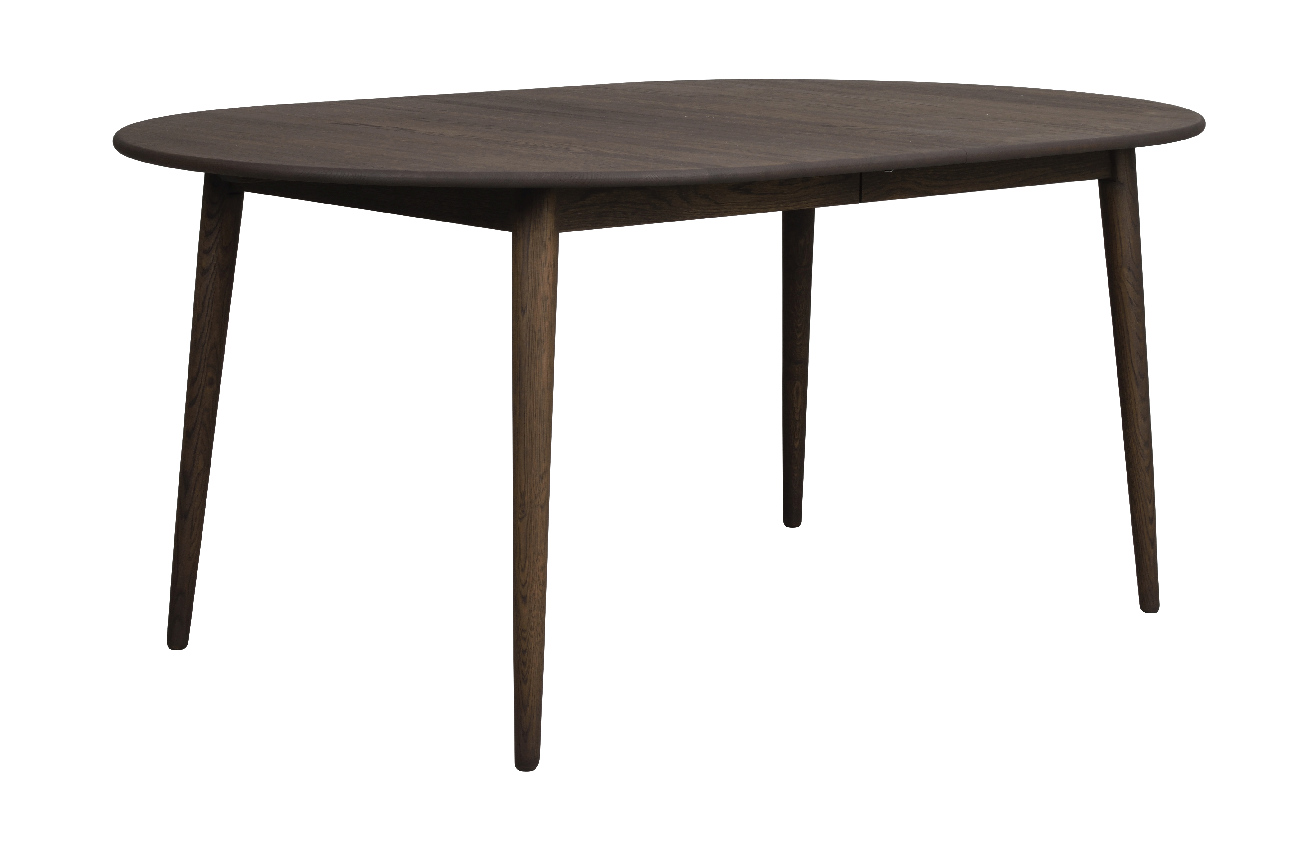 Ausziehtisch Tyler Oval 170/210cm, Eiche Braun