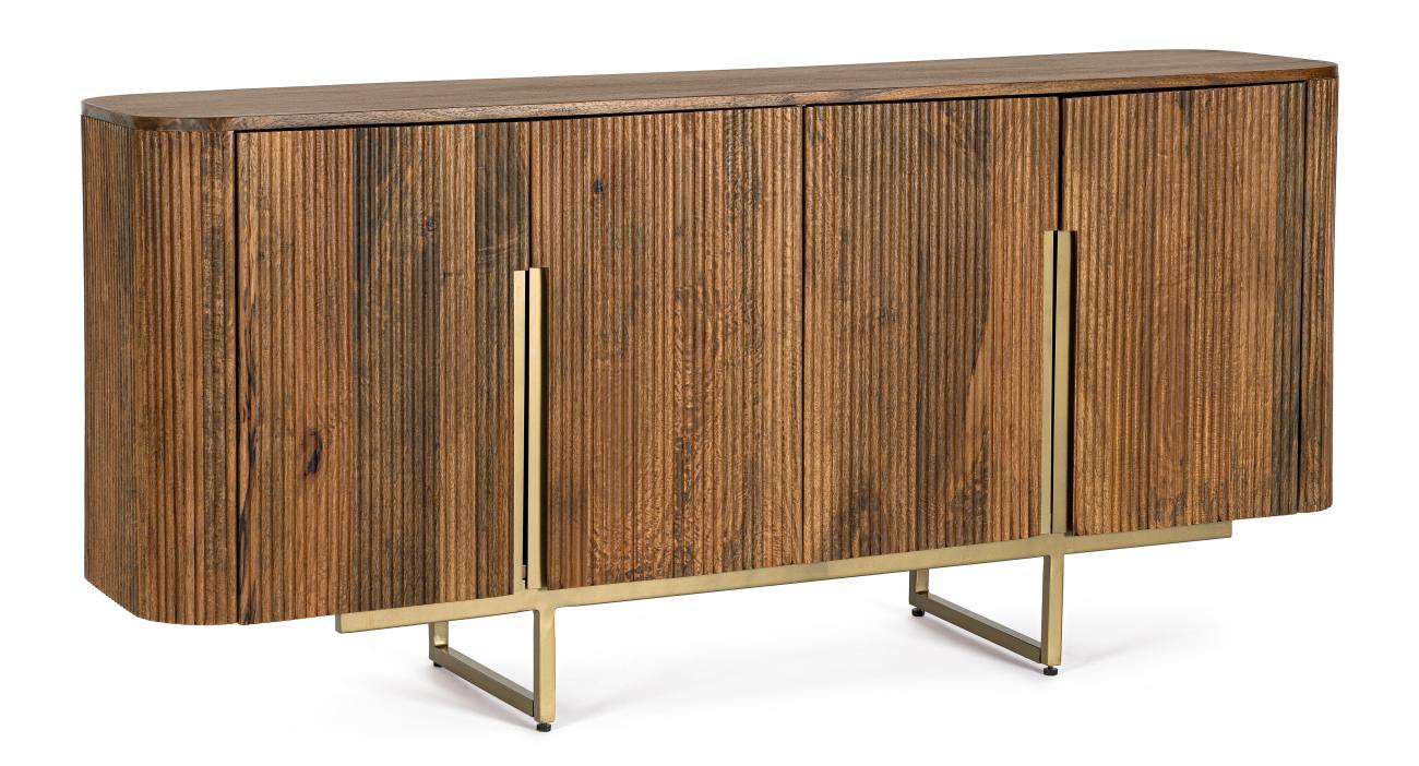 Sideboard Vilas aus Mangoholz, 4 Türen