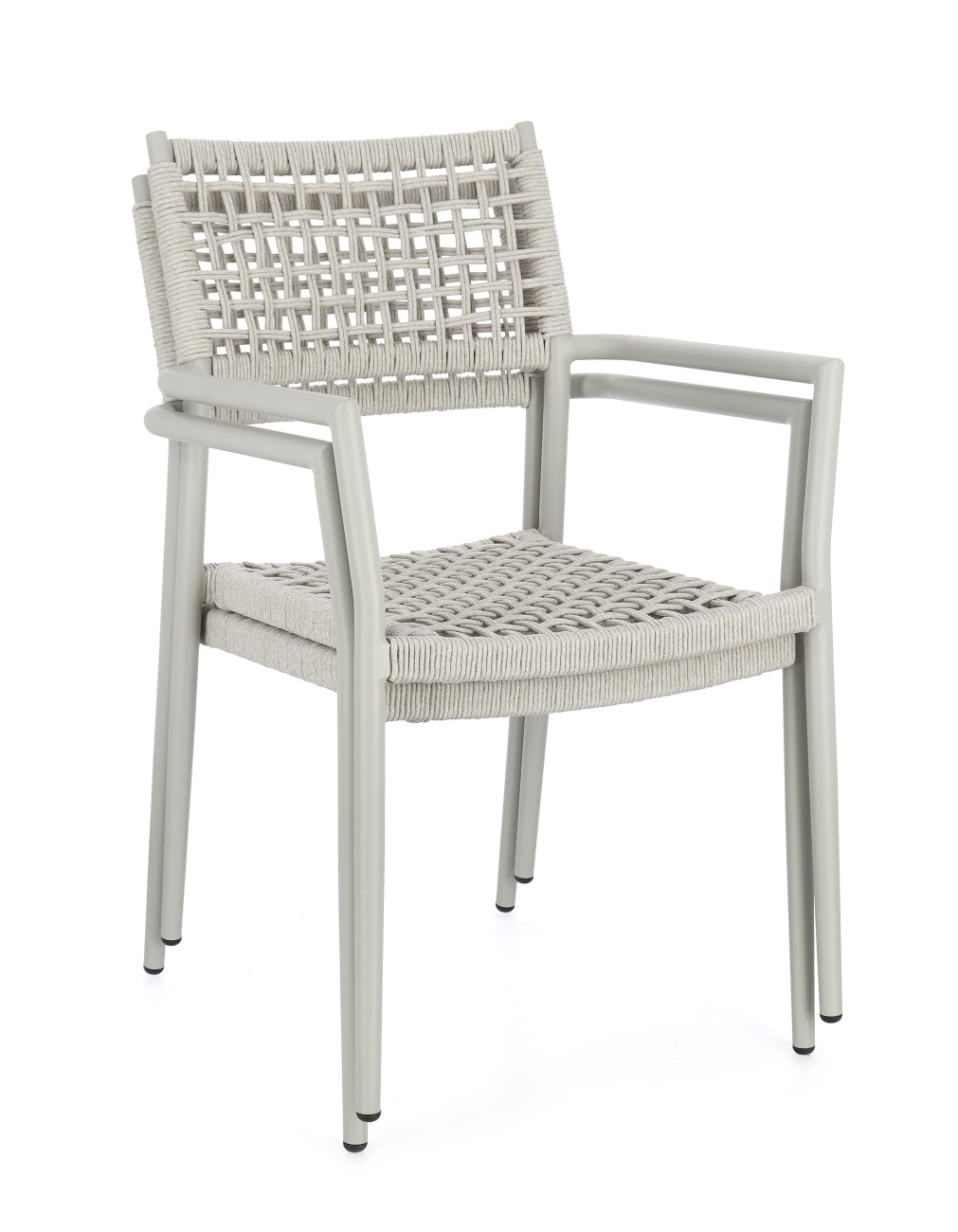 Gartenstuhl Caleta aus Aluminium, Saturn / Saturn