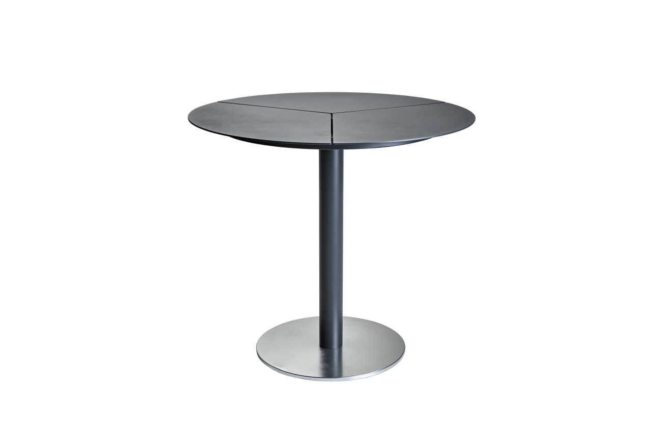 Gartenesstisch Peace Ø 80 cm, Anthrazit Gartenesstisch Peace Ø 80 cm, Anthrazit