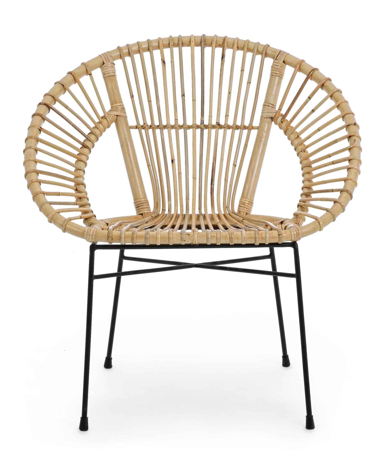 Sessel Tolima aus Rattan, Natur