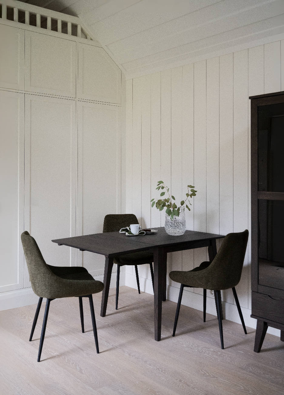 Klapptisch Filippa, 80/125x80cm, Eiche Braun