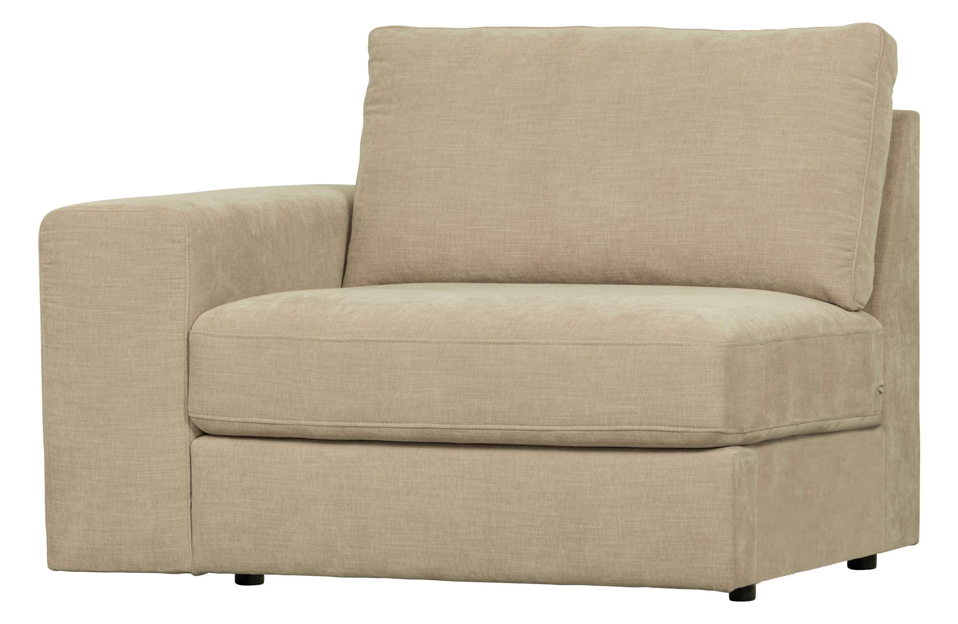 Modulsofa Family 1-Seat Element Links, Sand